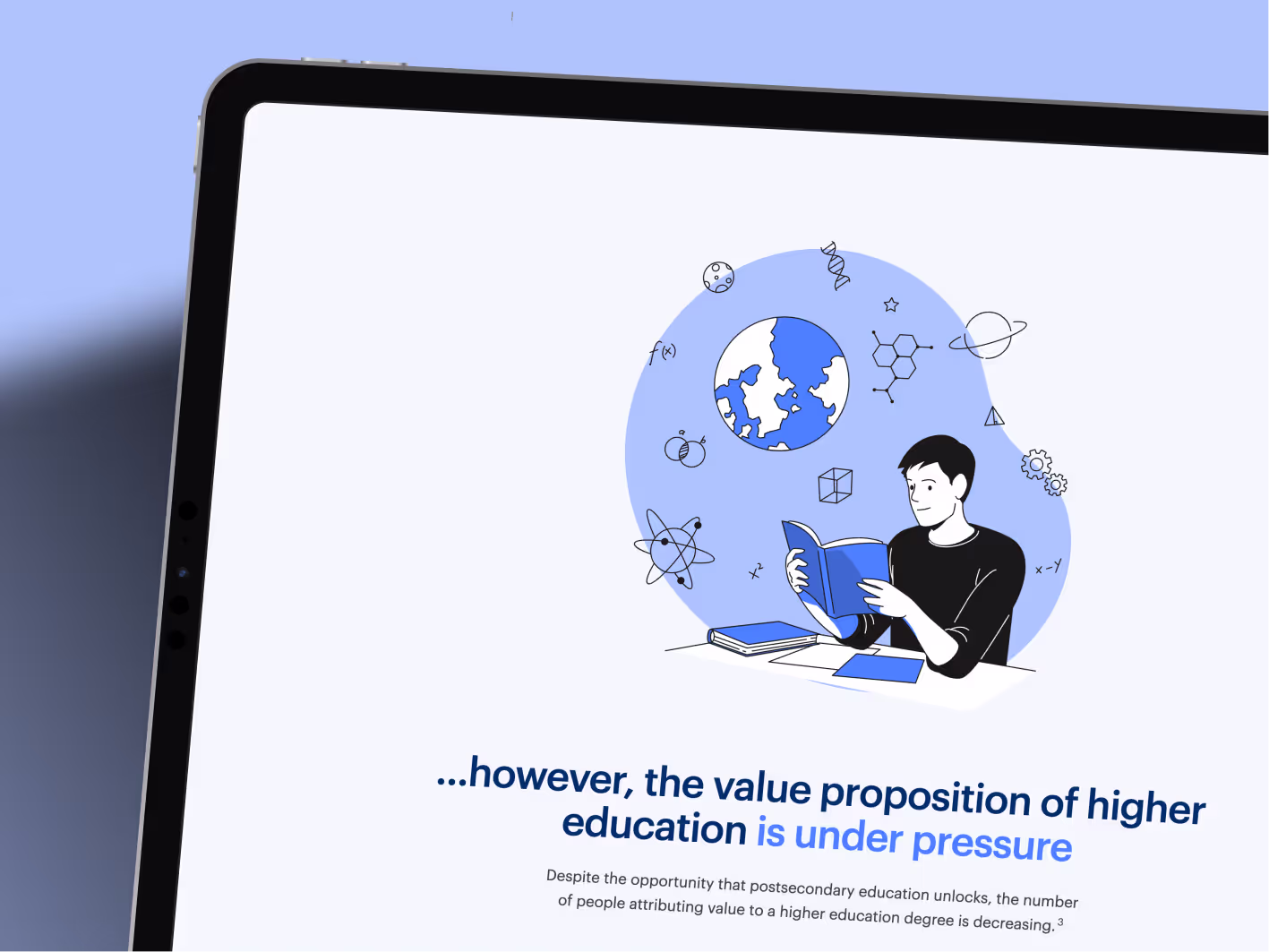 Coursedog higher-education software website mockup